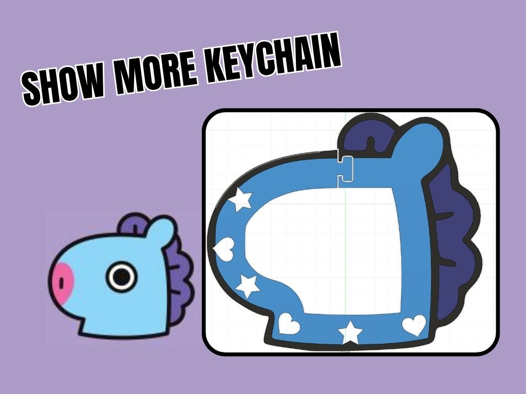 Anneau pour porte clef BT21 Mang