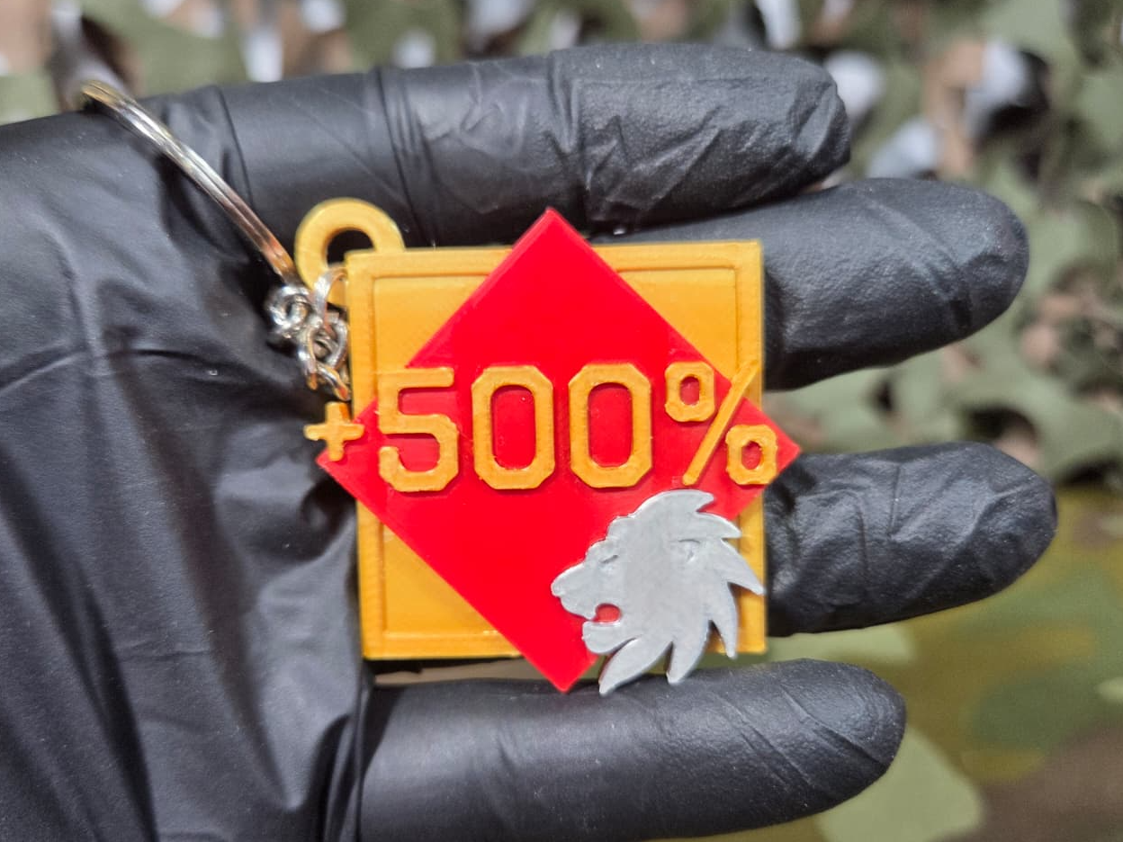 War Thunder +500% SL BOOST Keychain