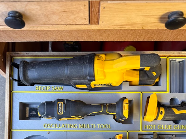 Dewalt Reciprocating Saw DCS389X2 Gridfinity Bin