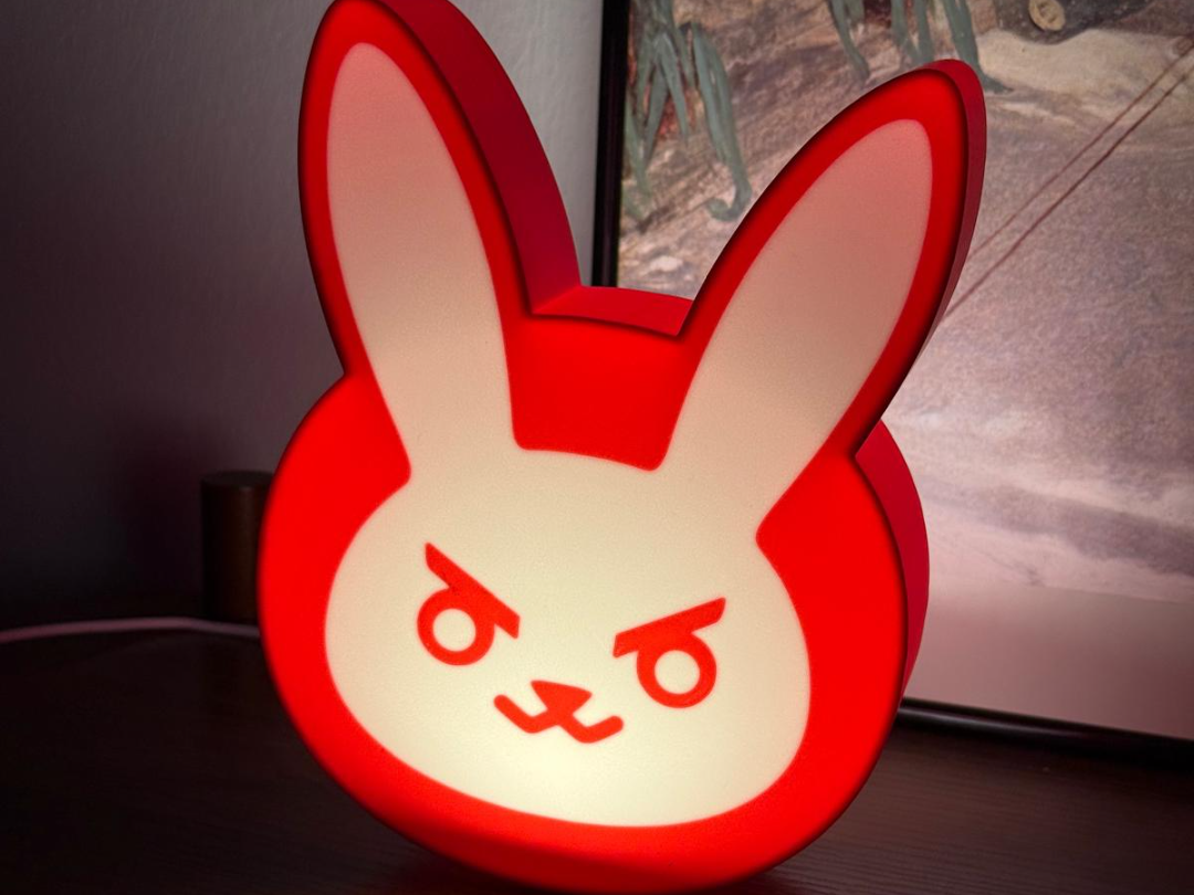 DVA Overwatch Lightbox Lampe Gamer