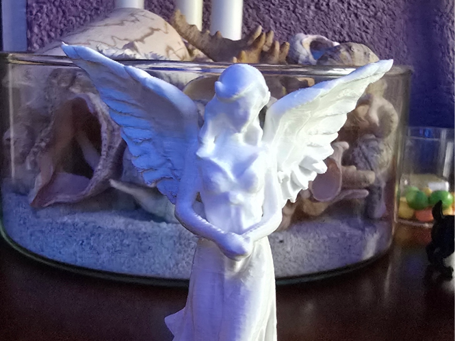 Female angel statue