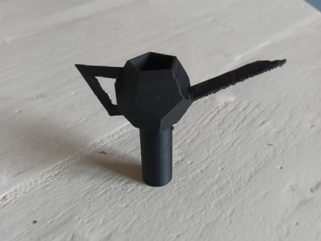 Watering can valve cap