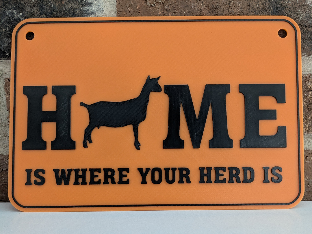 Goat Herd Sign
