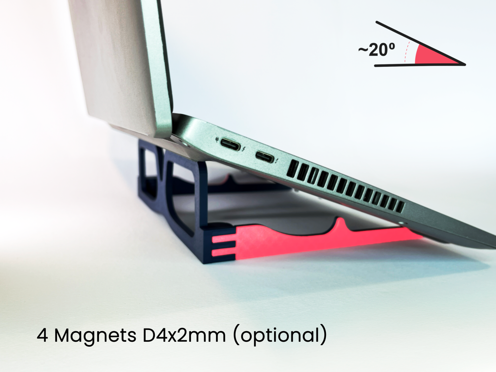 Foldable Laptop Stand (+Magnet Version)