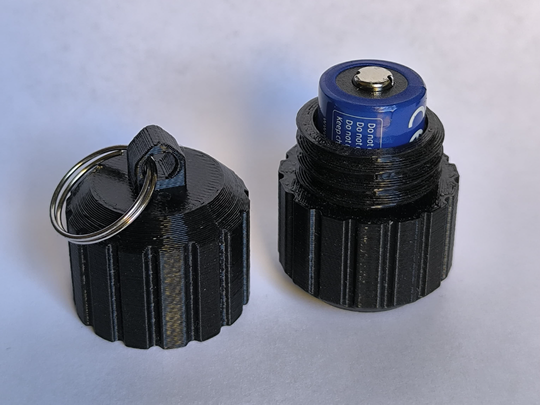 CR123A Keychain Case