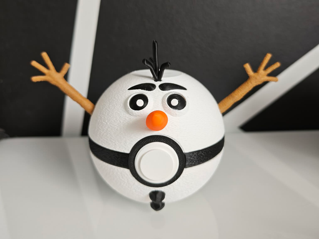Olaf Frozen Snowman Pokeball Piggy Bank