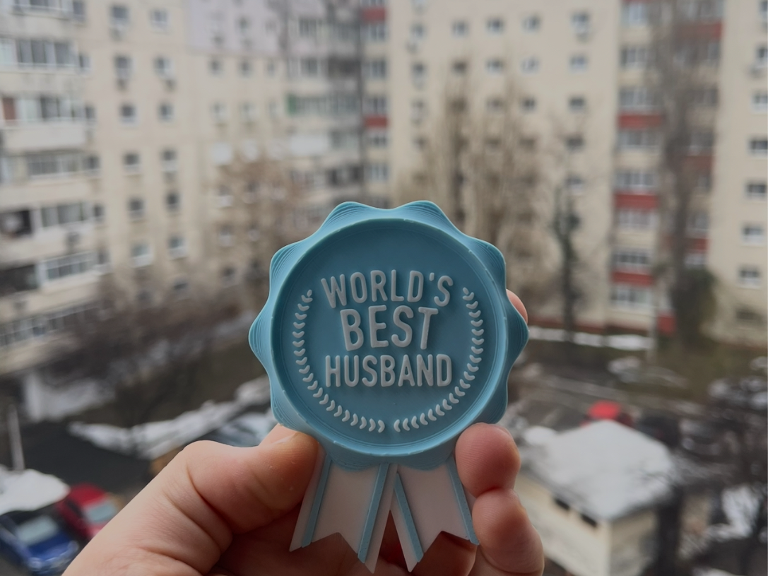 World's Best Husband Medal