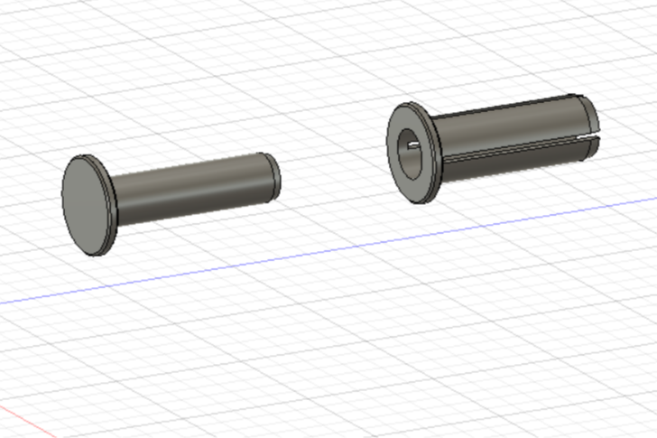 Ø 12mm x 35mm Steckverbinder