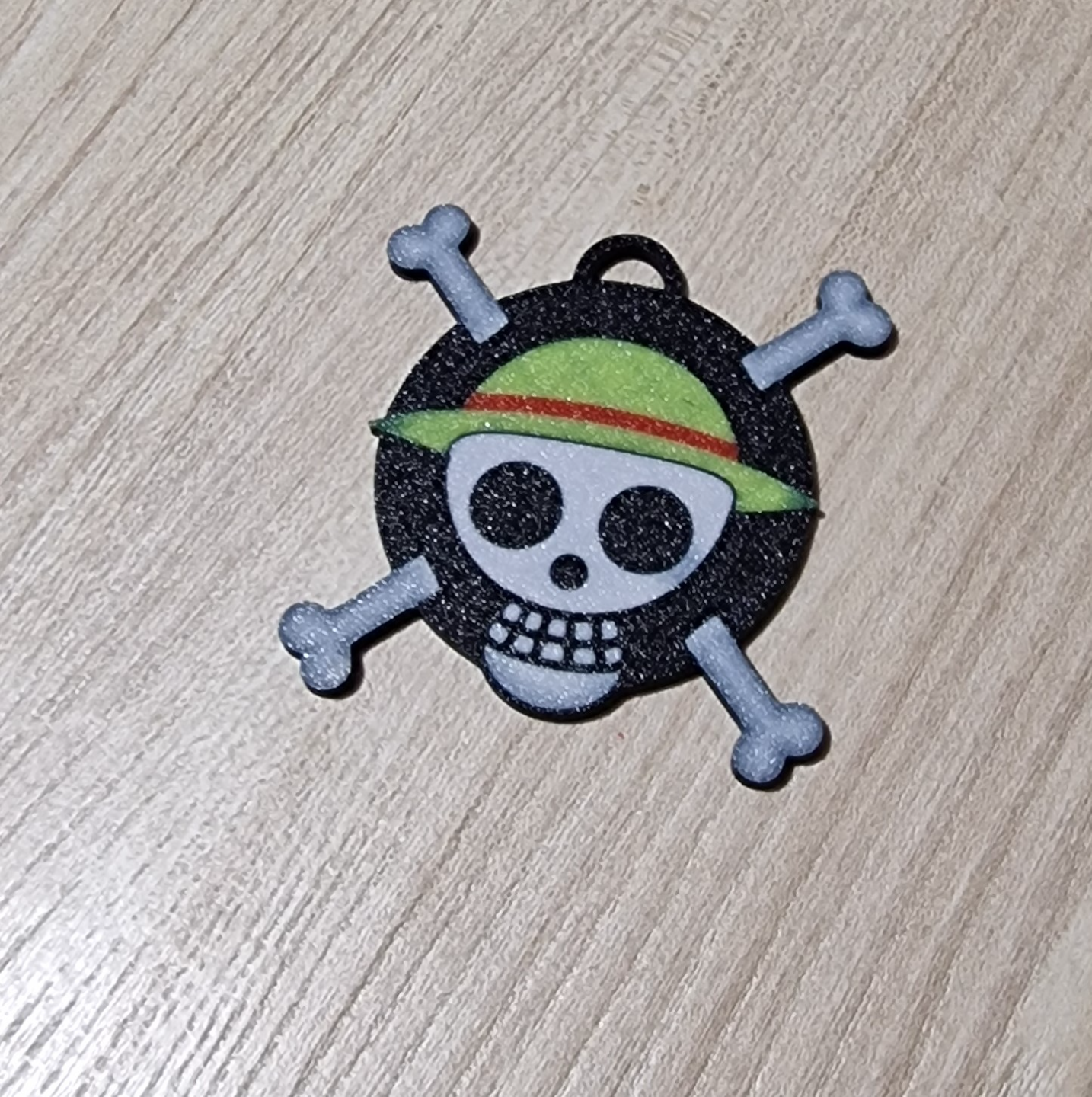 One Piece Luffy Ruffy keyring