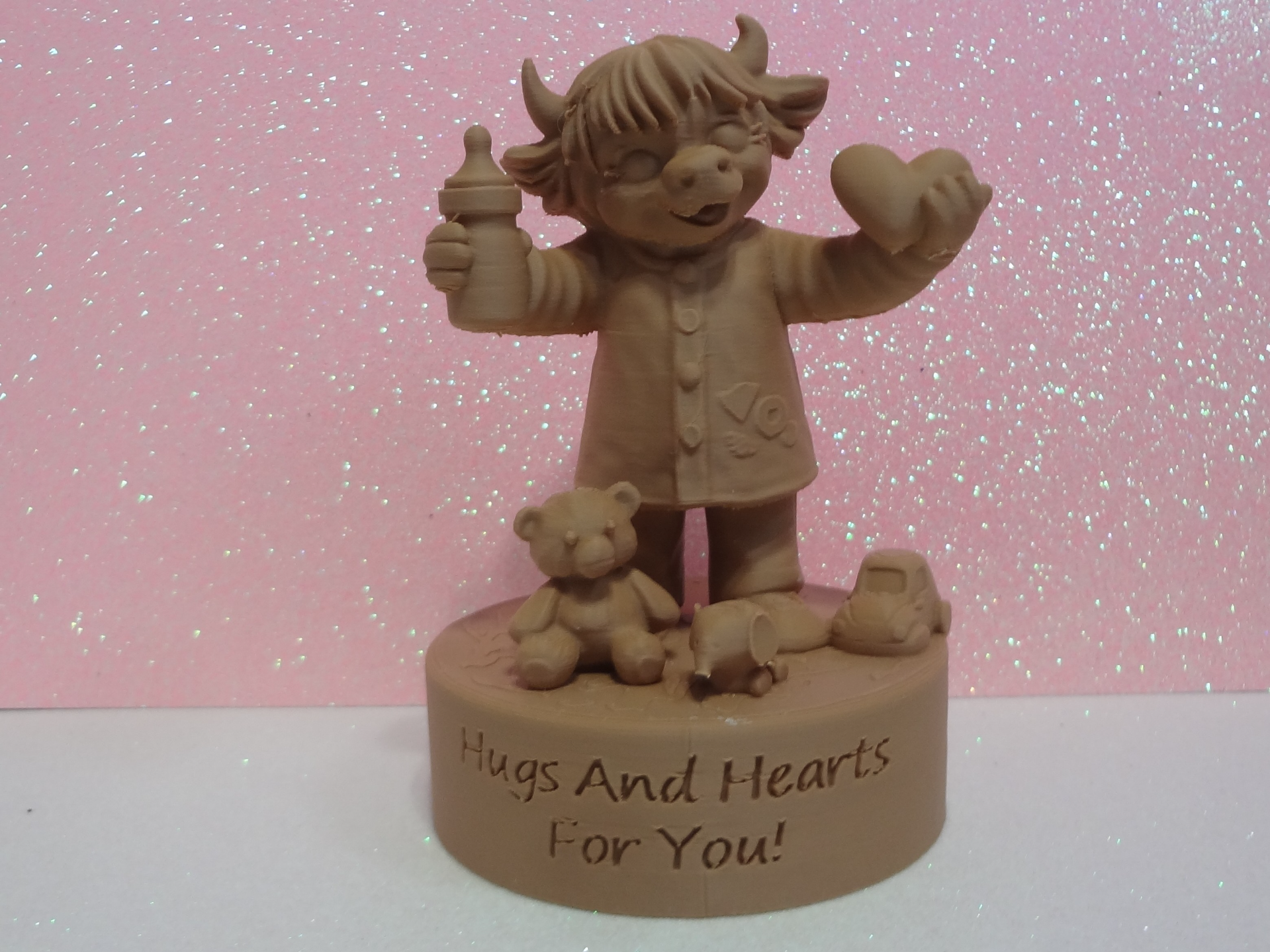 Highland Hugs Your Heart Collection Daycare Worker