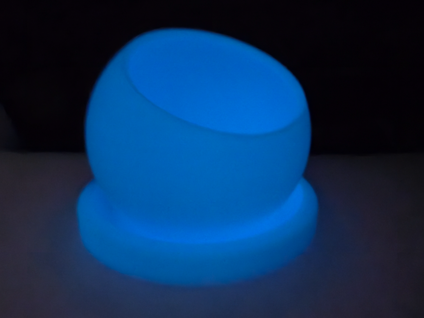 Modern Sphere Planter with Base