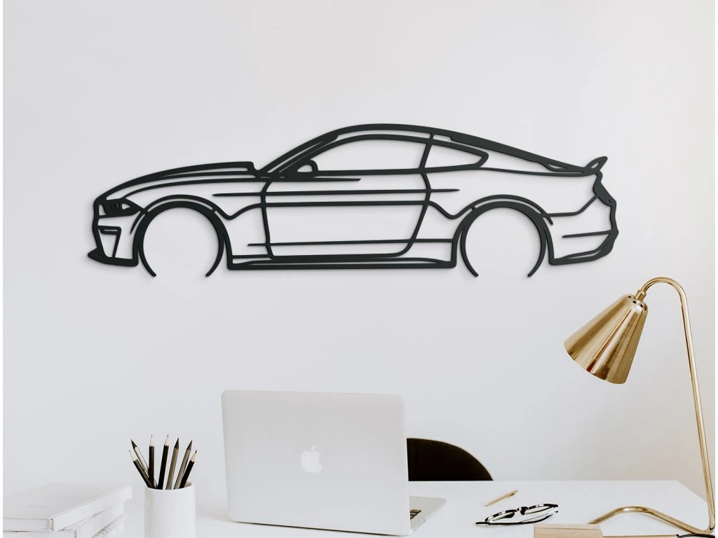 Ford Mustang 1955 Wall Art