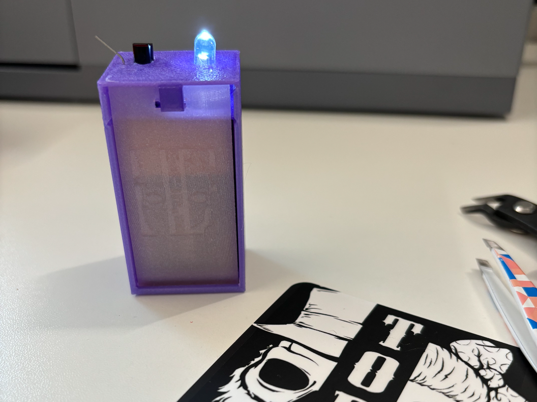 9 volt battery static detector