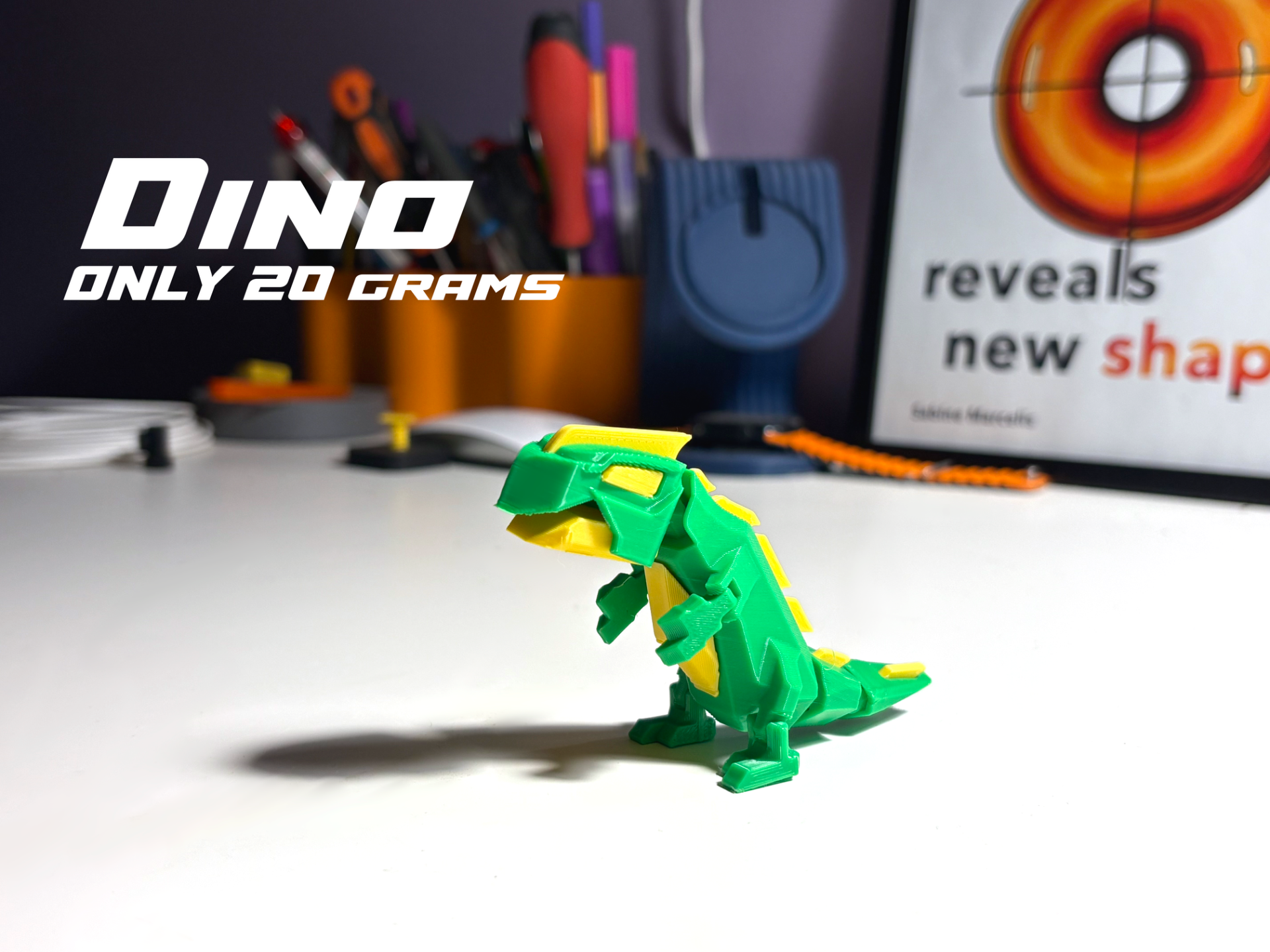 Articulated mecha -  assembly toy - dino - artier