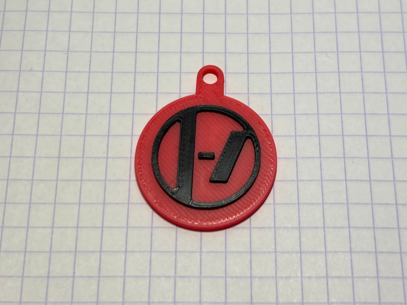 Twenty one pilots bend symbol keychain