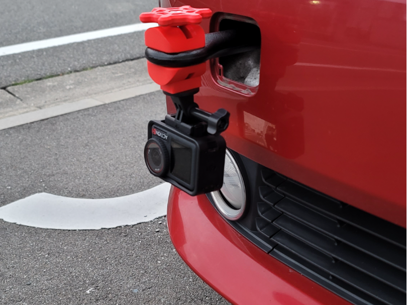Action Camera Vehicle Mount [Toyota Sized Remix]