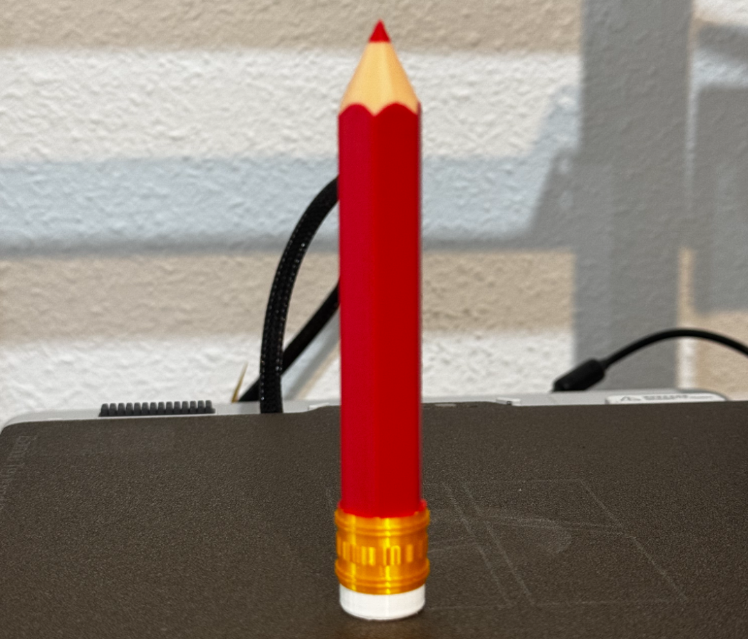 Lapiz Rojo 120mm