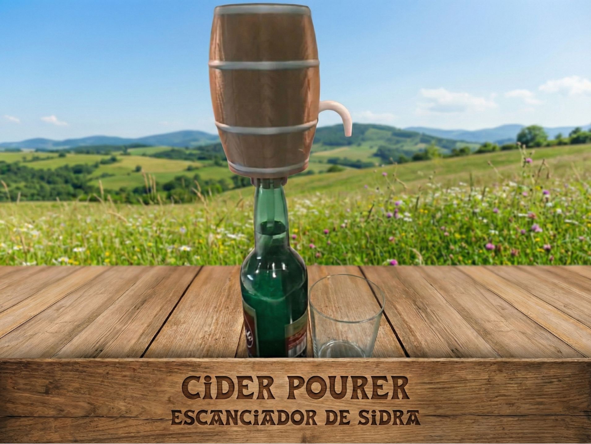 Escanciador de Sidra "El Barril" (Cider Pourer)