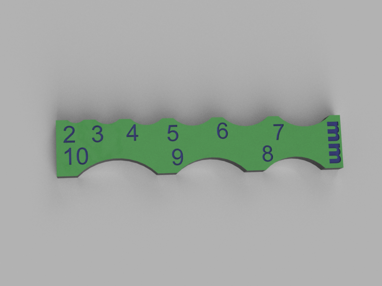 Fillet Gauge 2-10mm