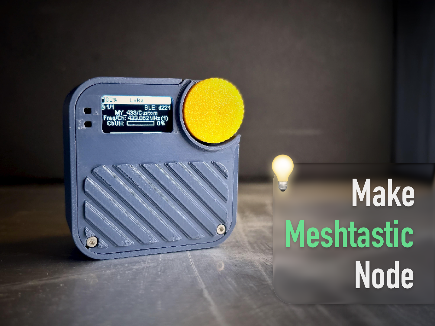 Meshtastic Node - FoBE Mesh Tracker C1