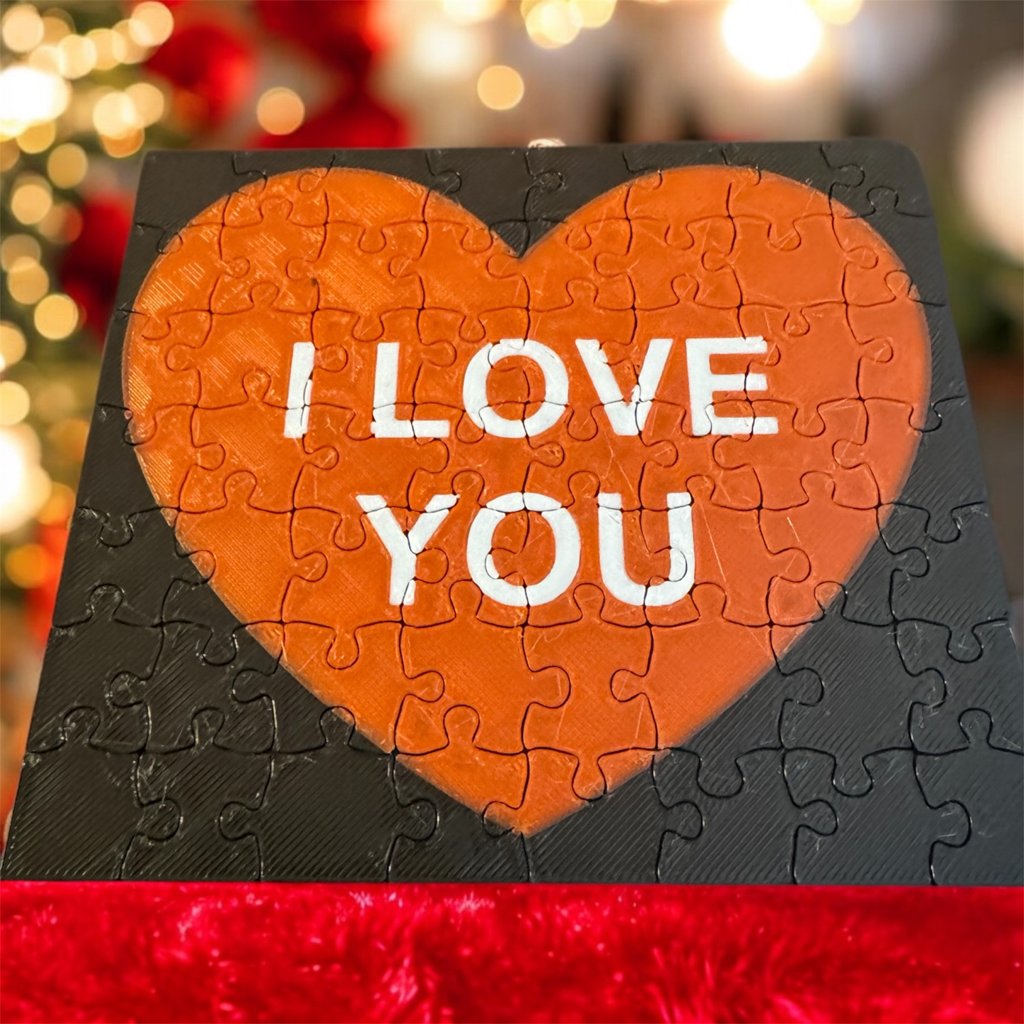 I Love You Heart Puzzle