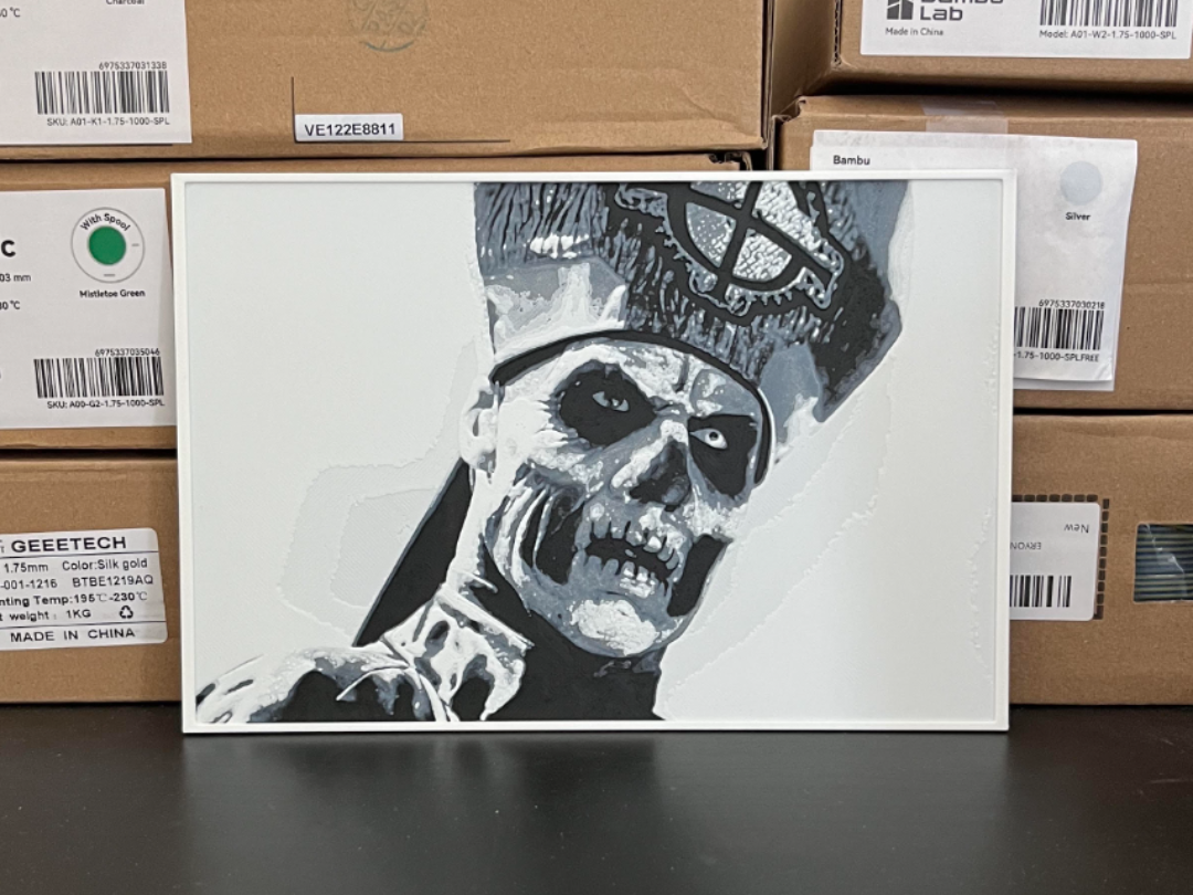 Ghost - Papa Emeritus Hueforge