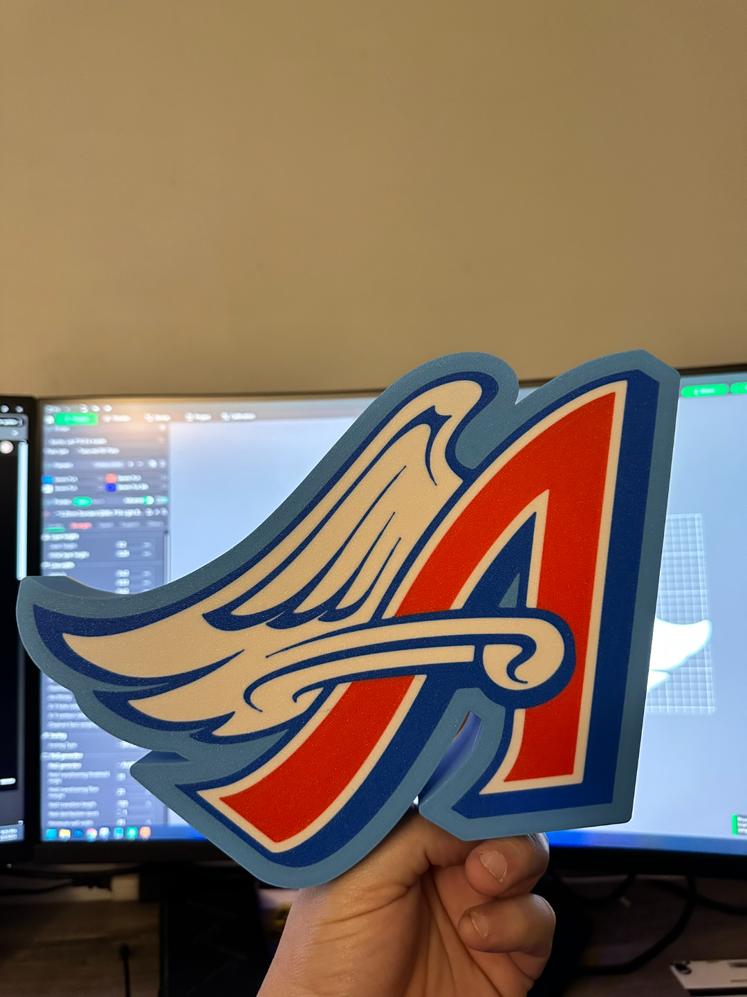 Anaheim Angels Wing Logo