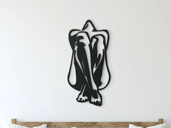 3D Wall Sticker Woman