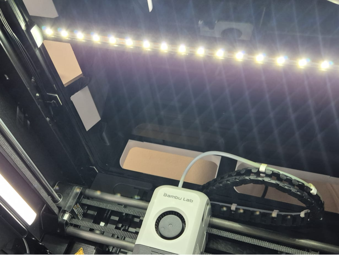 Verstellbare LED-Leiste für BLV AMS Riser USB mög.