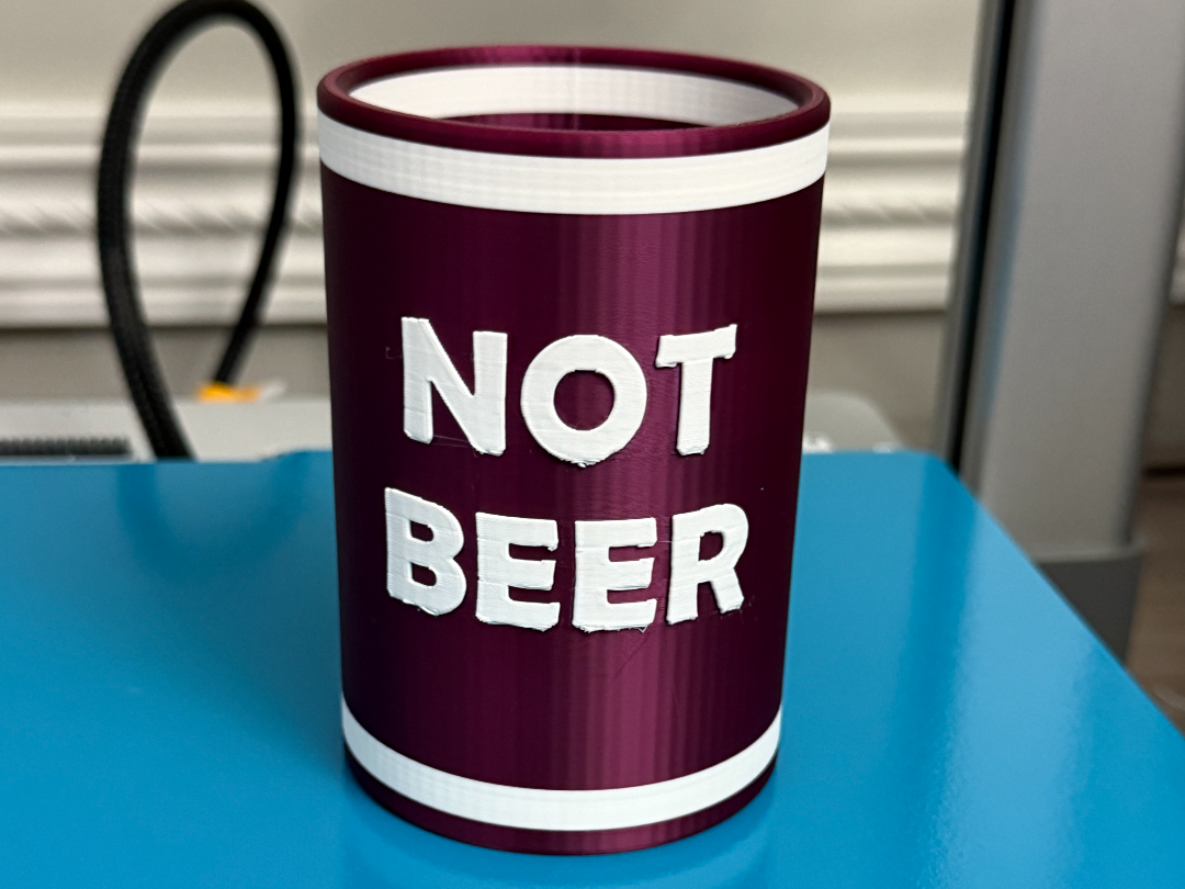 Not Beer Can Holder / Sleeve / Koozie