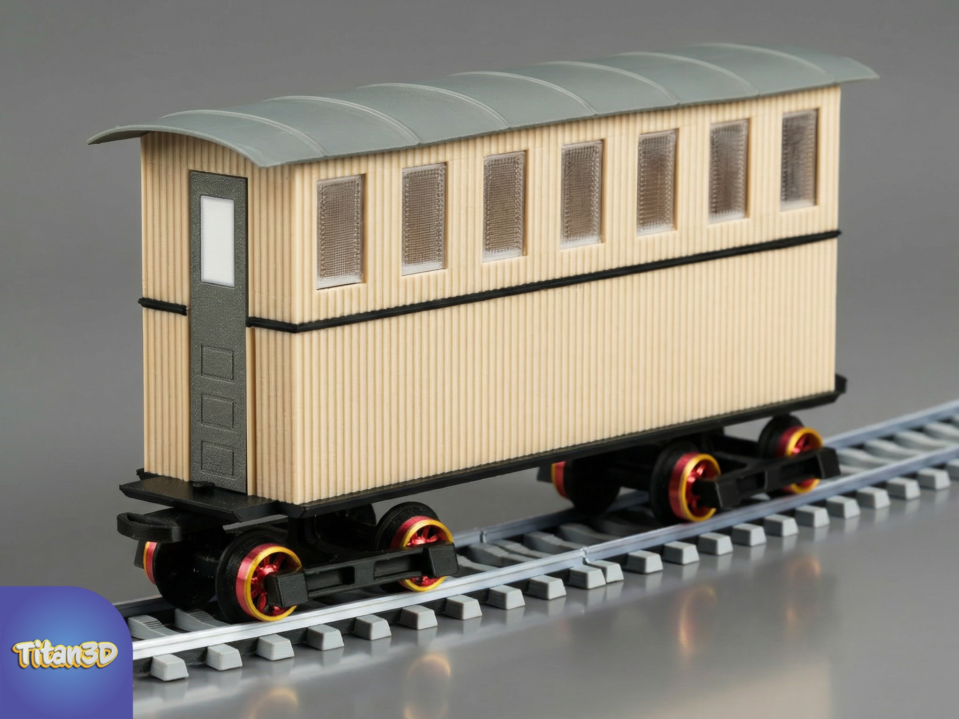 Passenger Car for Model Train