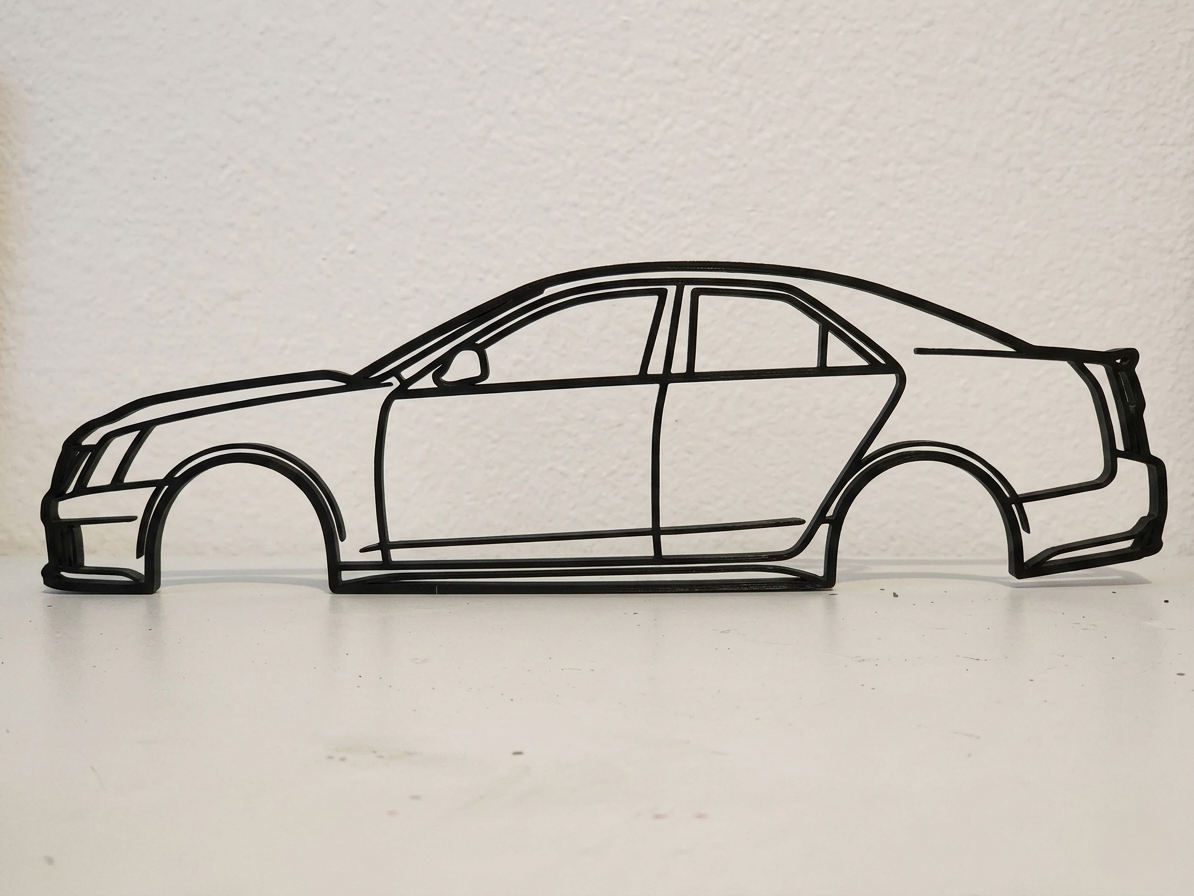 Cadillac CTS-V 2nd Gen Wall Art
