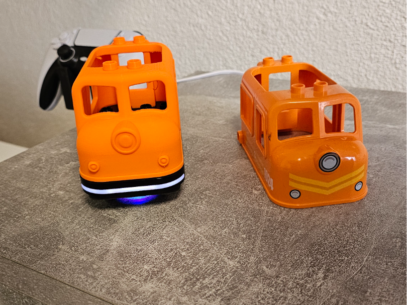Cargo Train body compatible with "brick DUPLO"