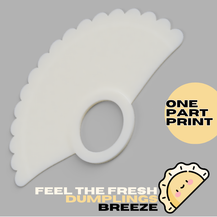 DUMPLINGS styled handy fan
