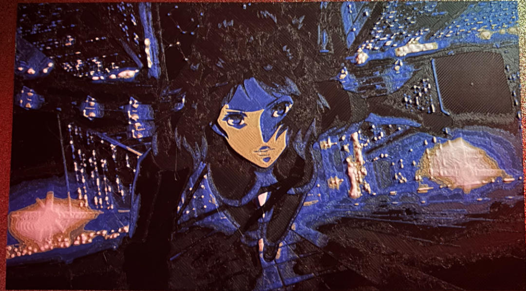Ghost in the Shell Hueforge