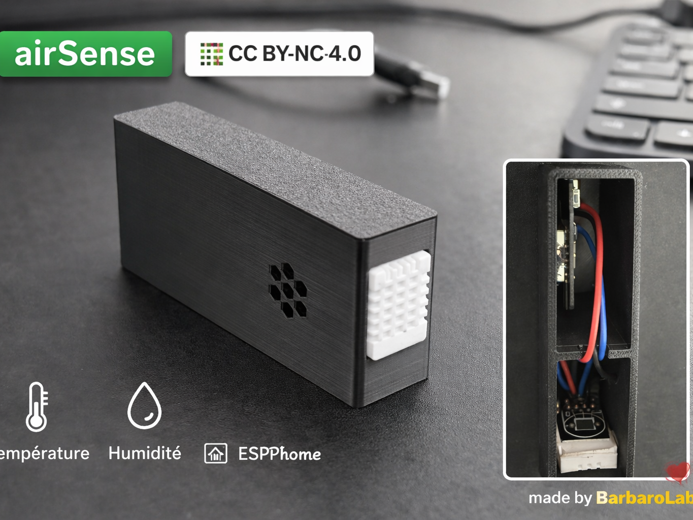 Air Quality Sensor- AirSense - ESPHome