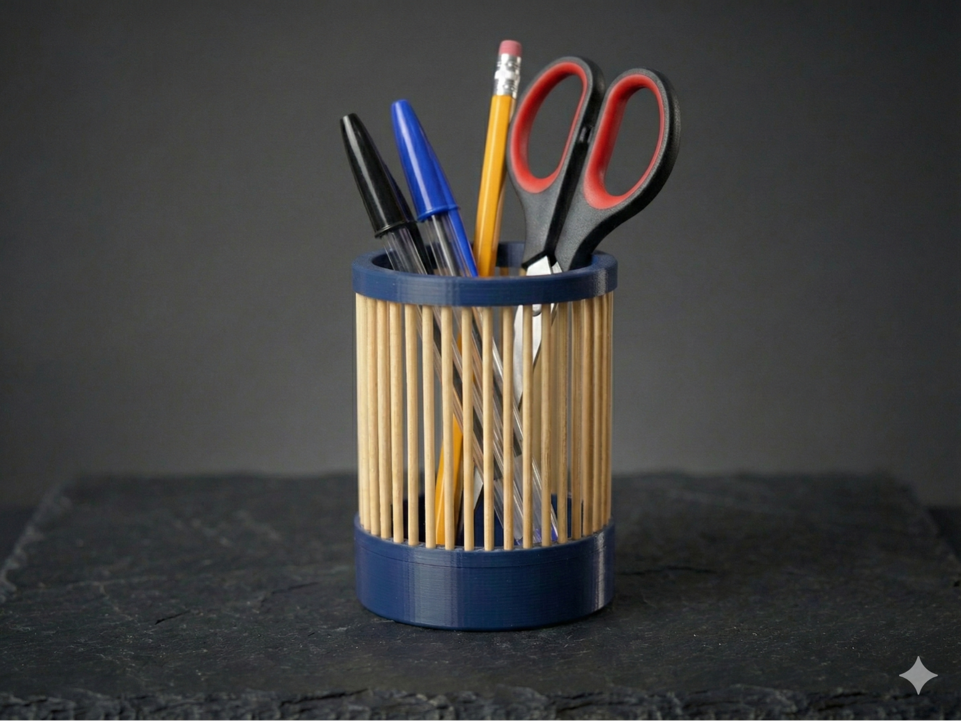 Pencil Holder (Bamboo Skewers)