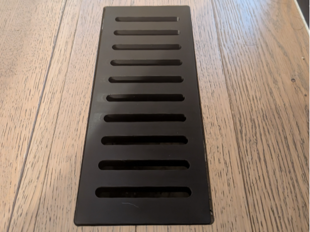 Flush Floor Vent/Register 260 x 108 mm