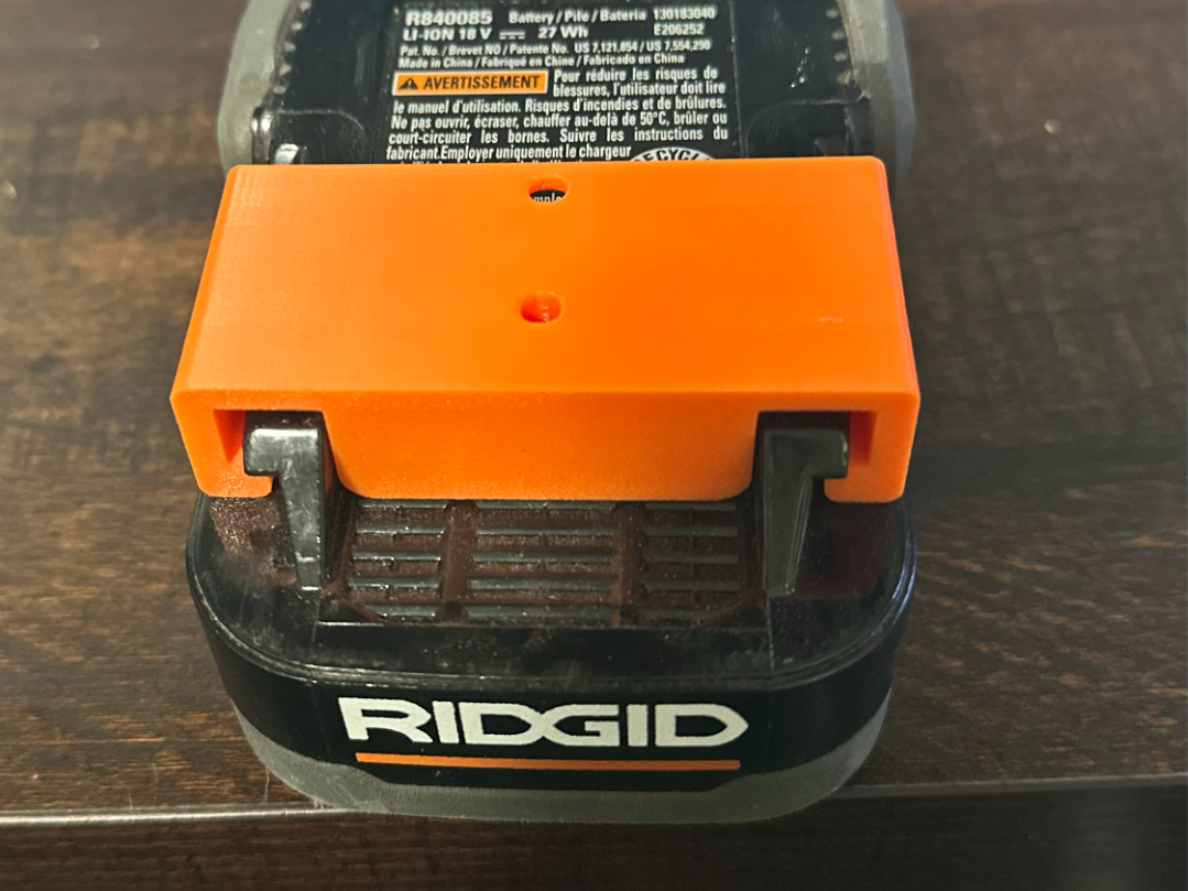 Ridgid/AEG 18 volt Battery Holder