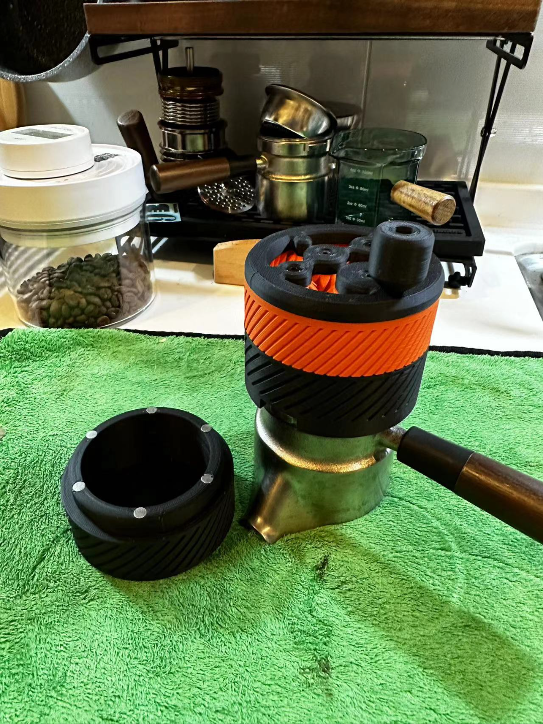 UMIKOT 54mm Planetary Gear Spirograph Espresso WDT Tool for 9barista portafilter