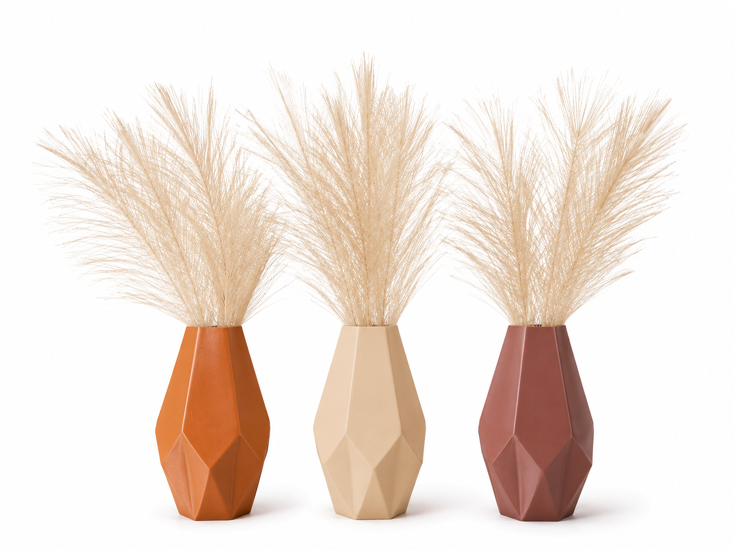 Jarrón Geométrico Moderno Decoración Minimalista