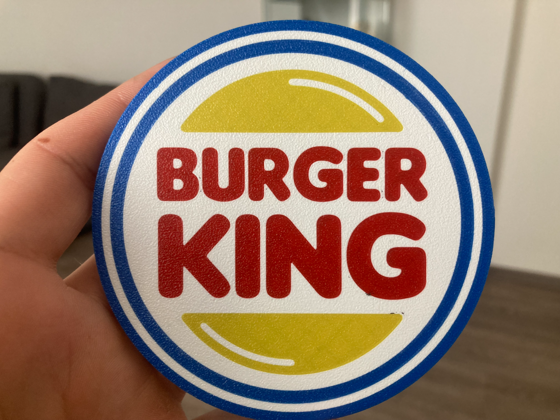 Burger King coaster