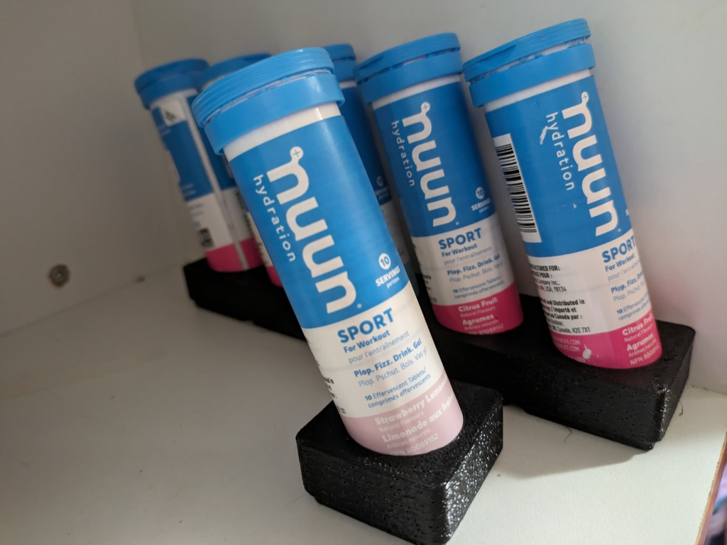 Gridfinity Nuun Glue Stick Holder
