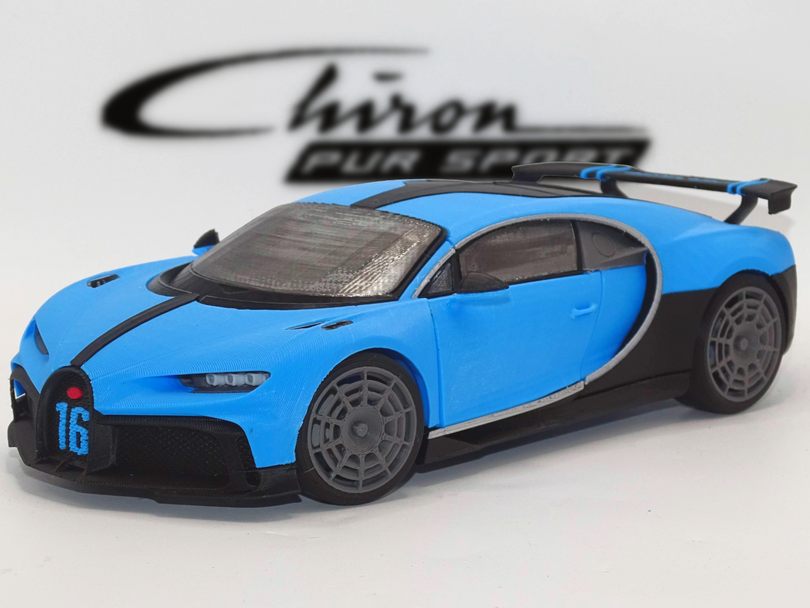 Bugatti Chiron Pur Sport w/Steering 1:19