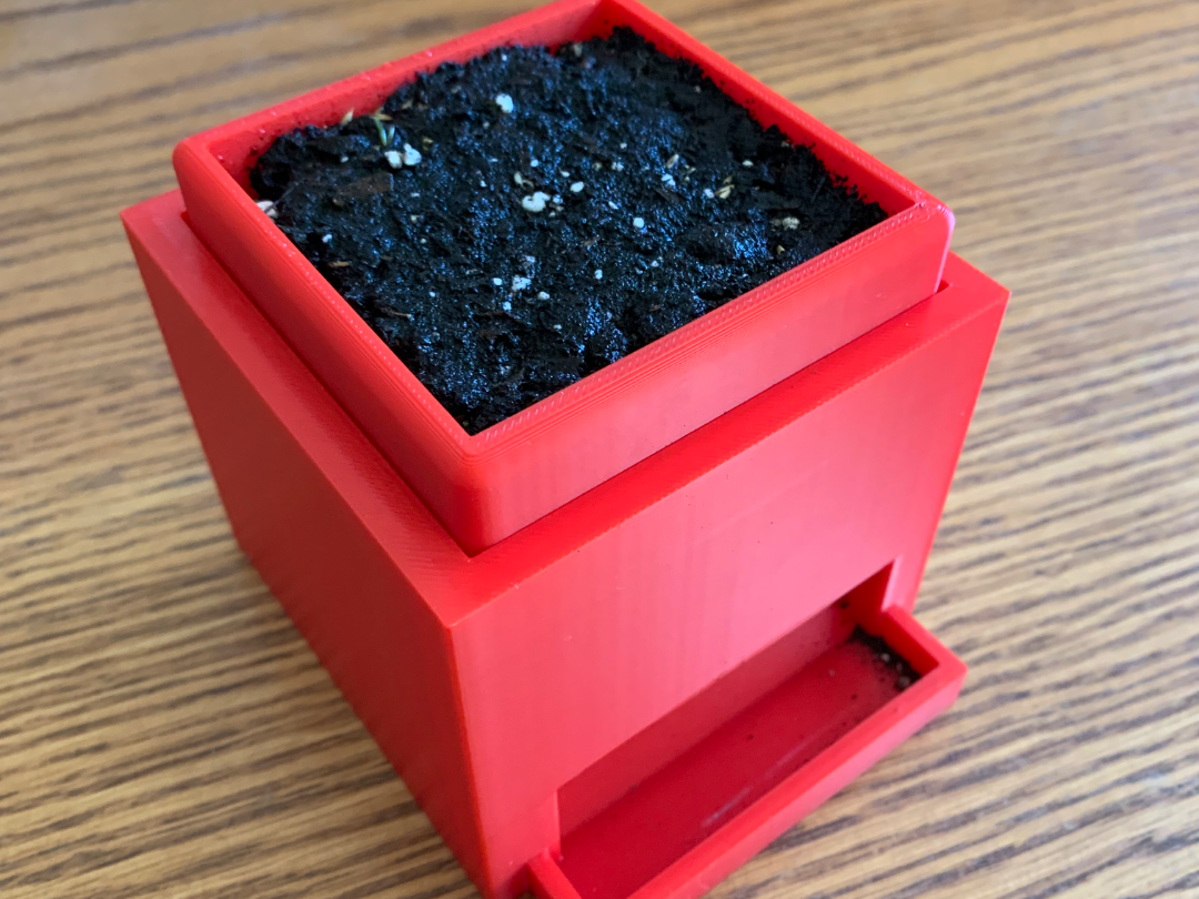 Touch grass block