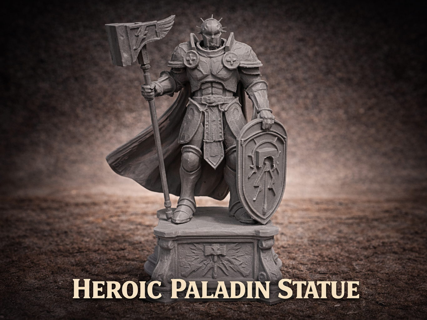Epische Stormcast Kriegerstatue – Paladin