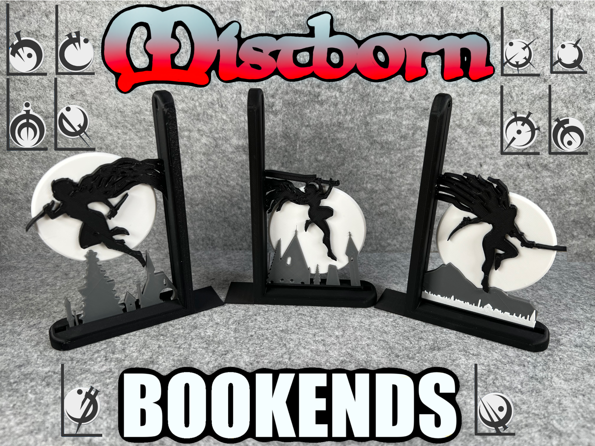 Mistborn Bookends!!!