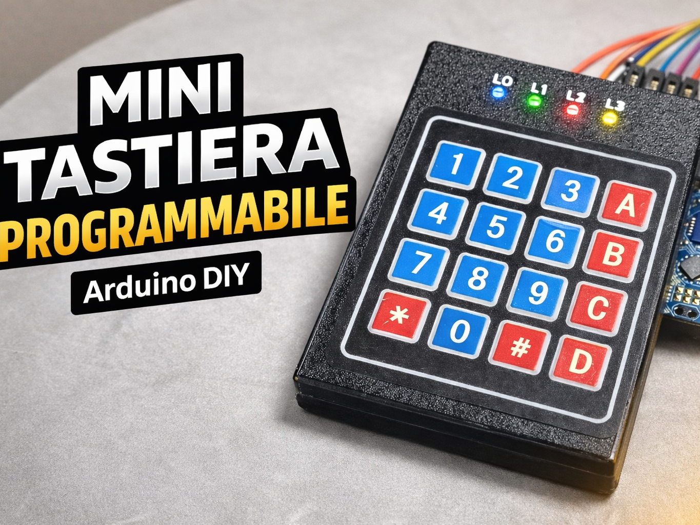 4×4 Programmable Macro Pad