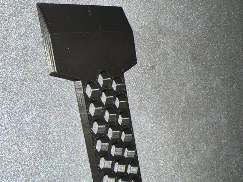 Mini lightweight scraper for print bed