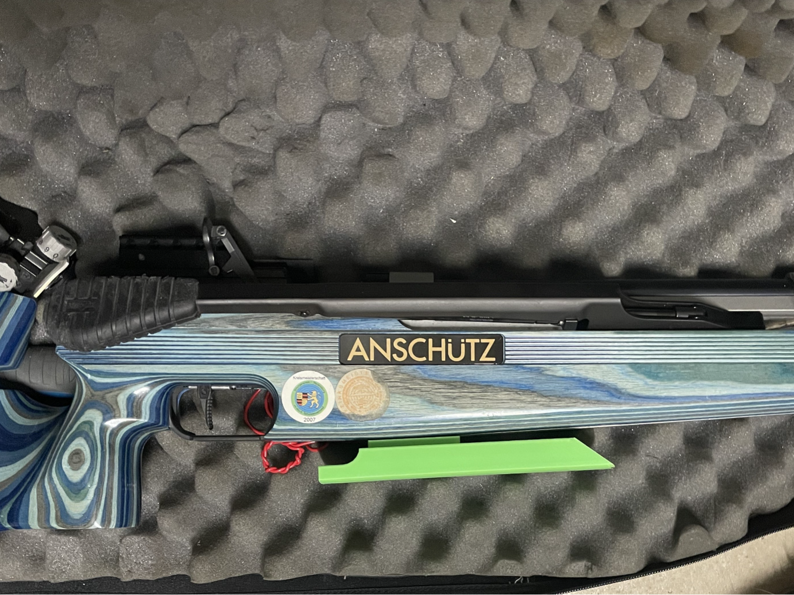Handauflage für Anschütz luftgewehr